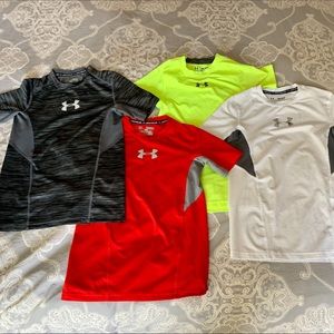 Boys Under Armour shirts YM(10-12)